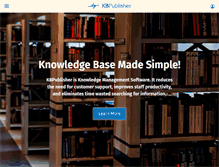 Tablet Screenshot of kbpublisher.com